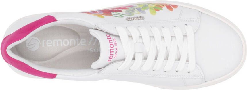 Remonte Plateausneakers veterschoen vrijetijdsschoen lage schoen met contrastafwerking