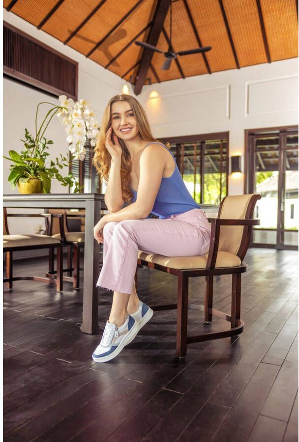 Remonte Plateausneakers vrijetijdsschoen lage schoen veterschoen in smalle vorm