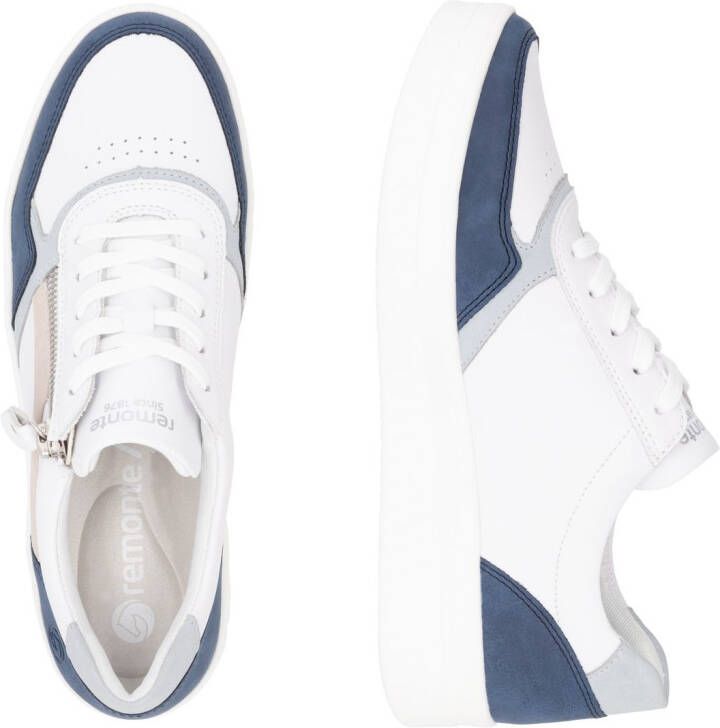 Remonte Plateausneakers vrijetijdsschoen lage schoen veterschoen in smalle vorm