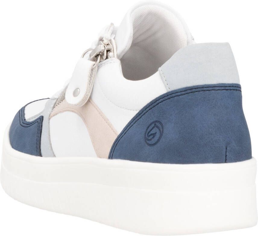Remonte Plateausneakers vrijetijdsschoen lage schoen veterschoen in smalle vorm