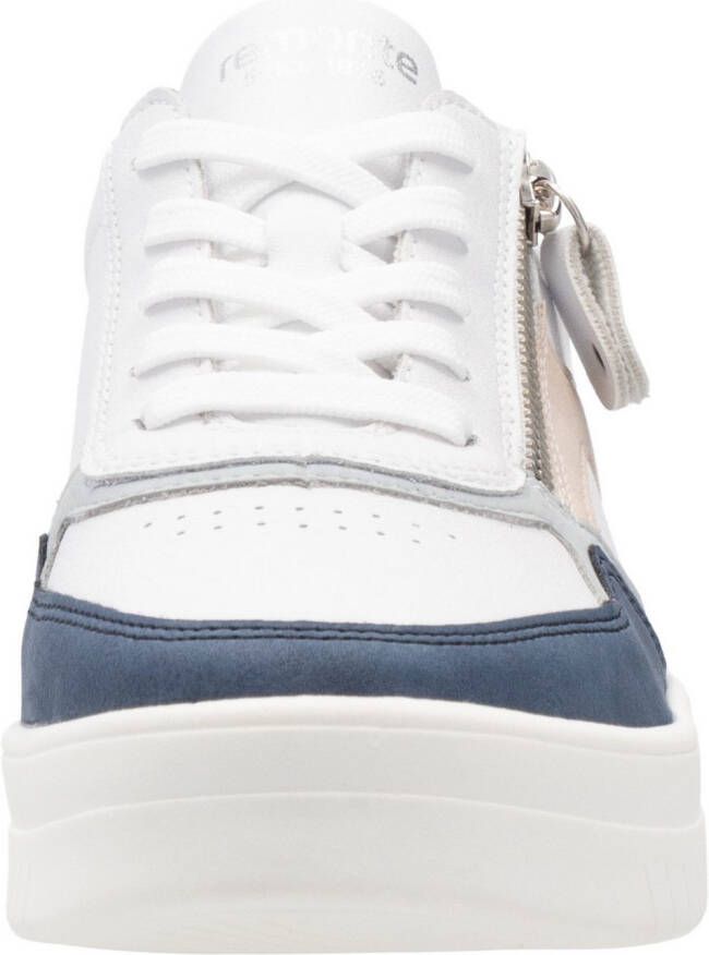 Remonte Plateausneakers vrijetijdsschoen lage schoen veterschoen in smalle vorm