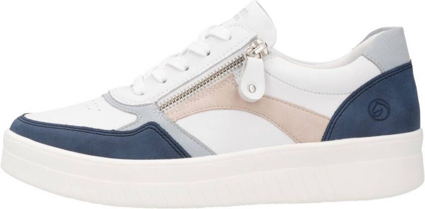 Remonte Plateausneakers vrijetijdsschoen lage schoen veterschoen in smalle vorm