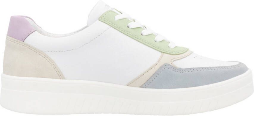 Remonte Plateausneakers vrijetijdsschoen lage schoen veterschoen in smalle vorm