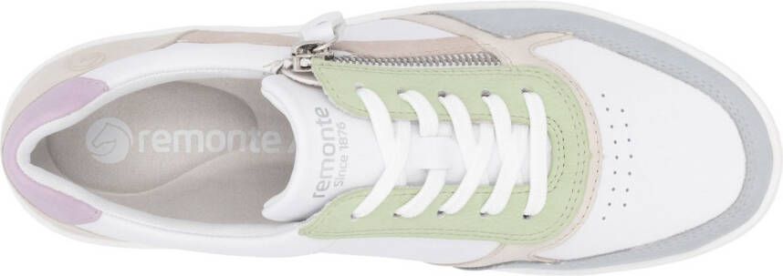 Remonte Plateausneakers vrijetijdsschoen lage schoen veterschoen in smalle vorm