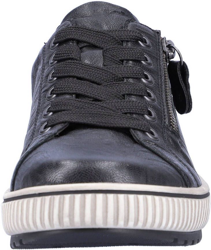 Remonte Plateausneakers vrijetijdsschoen lage schoen veterschoen met buitenrits