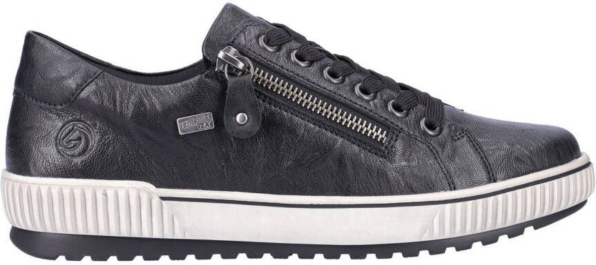Remonte Plateausneakers vrijetijdsschoen lage schoen veterschoen met buitenrits