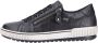 Remonte Plateausneakers vrijetijdsschoen lage schoen veterschoen met buitenrits - Thumbnail 10