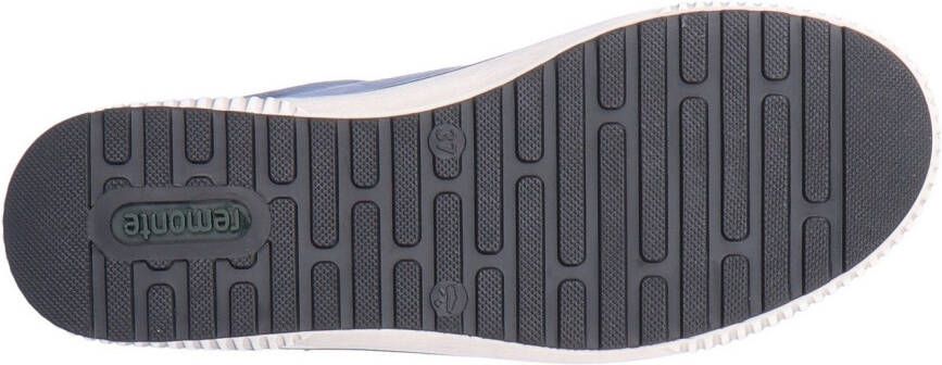 Remonte Plateausneakers vrijetijdsschoen lage schoen veterschoen met buitenrits