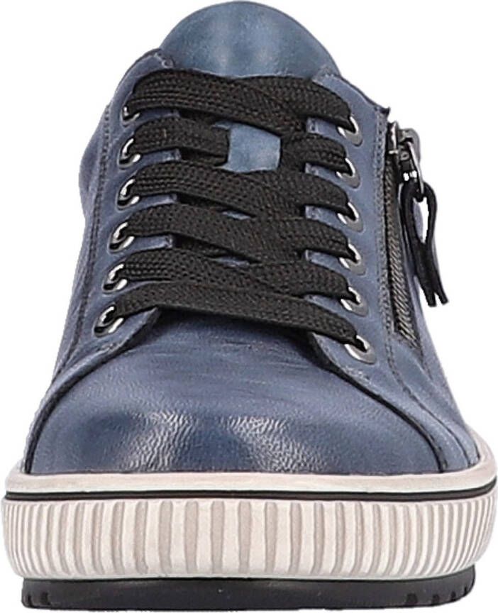 Remonte Plateausneakers vrijetijdsschoen lage schoen veterschoen met buitenrits