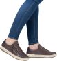 Remonte Plateausneakers vrijetijdsschoen lage schoen veterschoen met buitenrits - Thumbnail 3