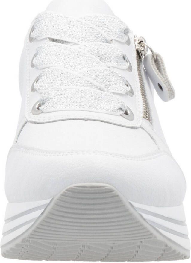 Remonte Plateausneakers vrijetijdsschoen lage schoen veterschoen met gepolsterde schacht