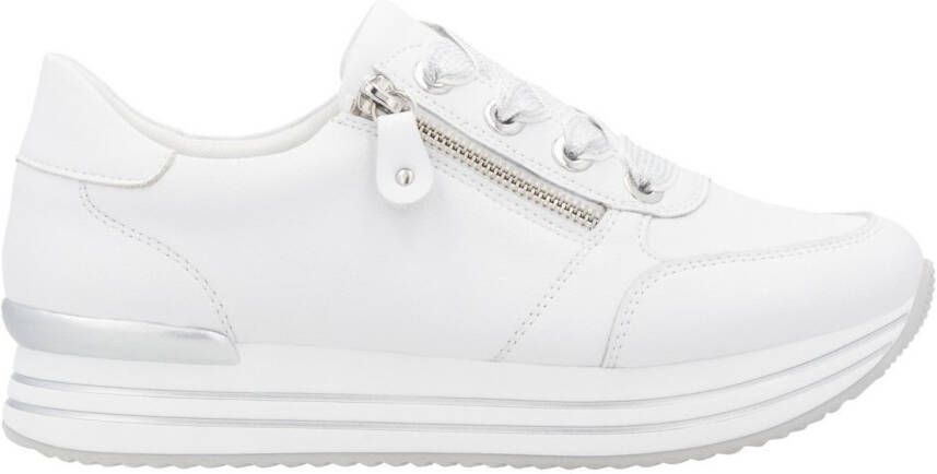 Remonte Plateausneakers vrijetijdsschoen lage schoen veterschoen met gepolsterde schacht