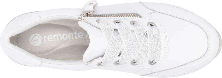 Remonte Plateausneakers vrijetijdsschoen lage schoen veterschoen met gepolsterde schacht