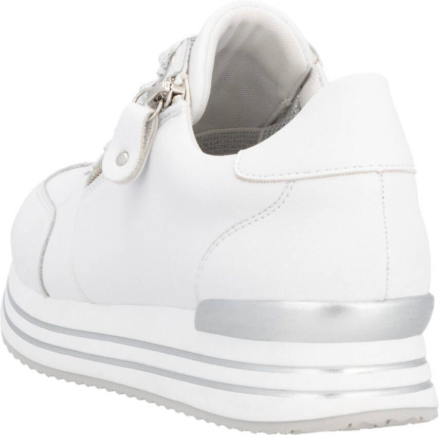Remonte Plateausneakers vrijetijdsschoen lage schoen veterschoen met gepolsterde schacht