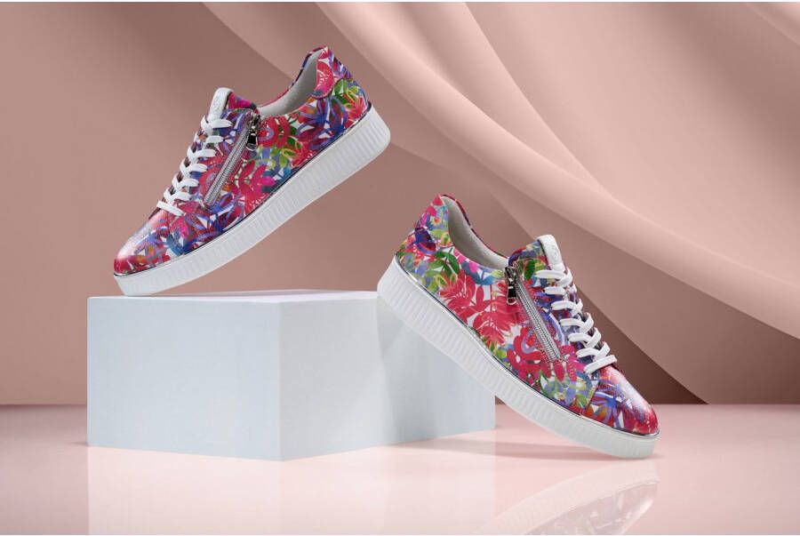 Remonte Plateausneakers vrijetijdsschoen lage schoen veterschoen met gevoerde schacht