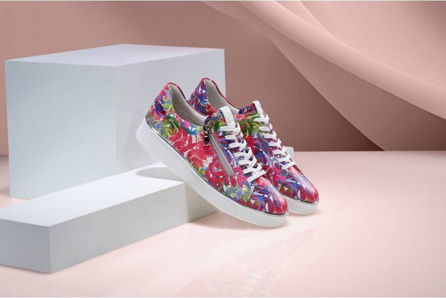 Remonte Plateausneakers vrijetijdsschoen lage schoen veterschoen met gevoerde schacht