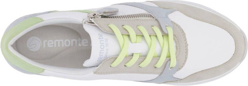 Remonte Plateausneakers vrijetijdsschoen lage schoen veterschoen met losse zachte inlegzool