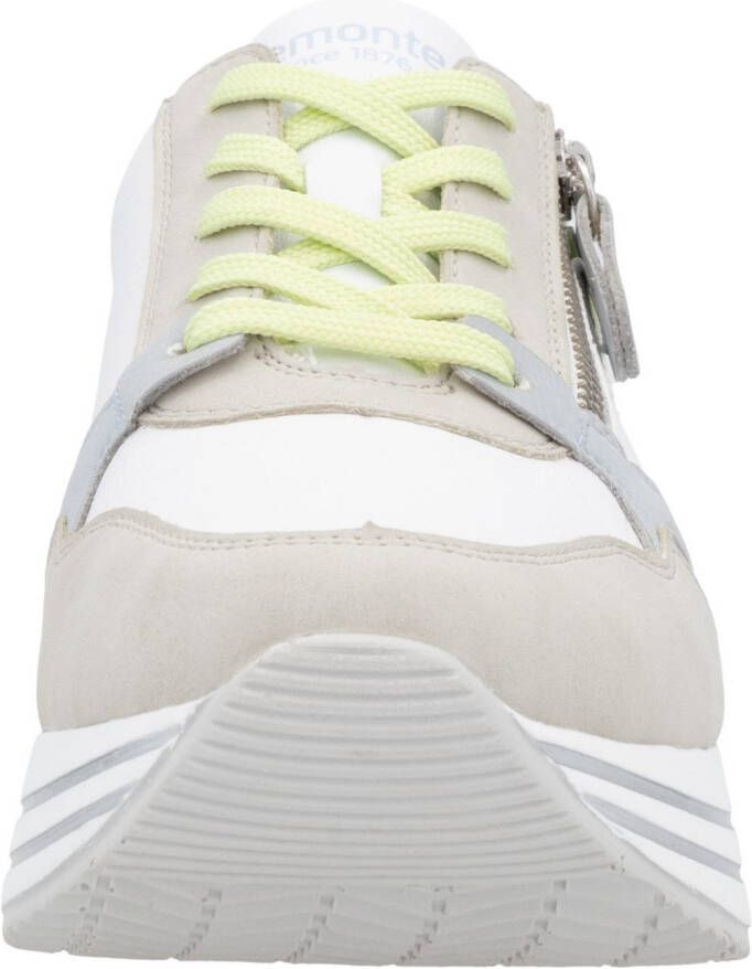 Remonte Plateausneakers vrijetijdsschoen lage schoen veterschoen met losse zachte inlegzool