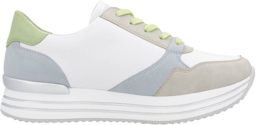 Remonte Plateausneakers vrijetijdsschoen lage schoen veterschoen met losse zachte inlegzool