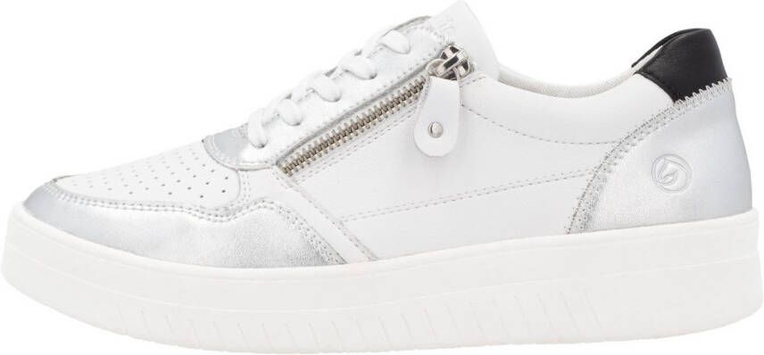 Remonte Plateausneakers vrijetijdsschoen lage schoen veterschoen met schachtversteviging