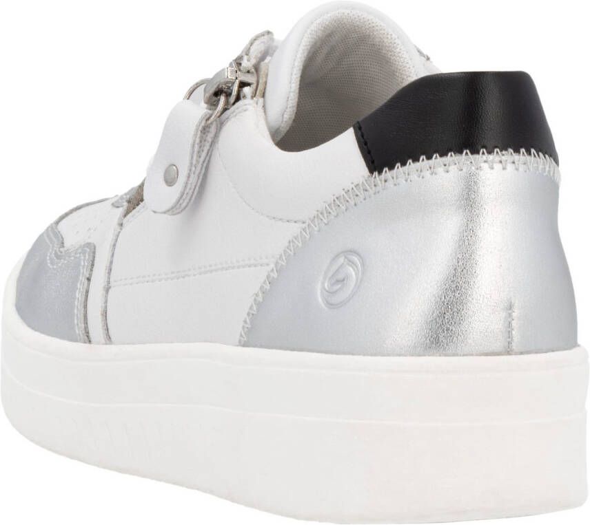 Remonte Plateausneakers vrijetijdsschoen lage schoen veterschoen met schachtversteviging