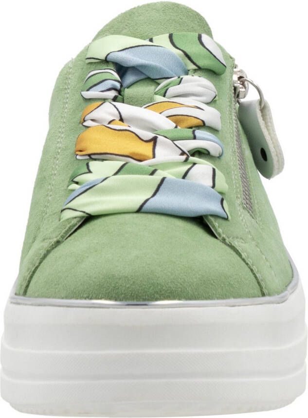 Remonte Plateausneakers vrijetijdsschoen lage schoen veterschoen met zijrits