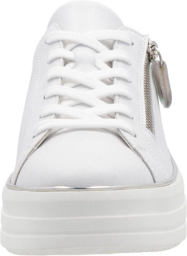 Remonte Plateausneakers vrijetijdsschoen lage schoen veterschoen met zijrits