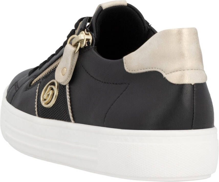 Remonte Plateausneakers vrijetijdsschoen lage schoen veterschoen uitneembare zachte inlegzool