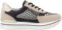 Remonte Plateausneakers vrijetijdsschoen lage schoen veterschoen vegan contrastafwerking - Thumbnail 4
