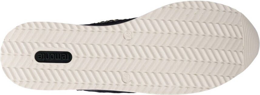 Remonte Plateausneakers vrijetijdsschoen lage schoen veterschoen vegan contrastafwerking
