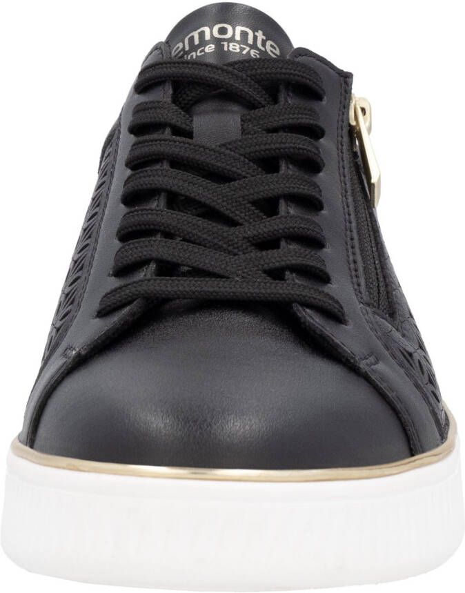 Remonte Plateausneakers vrijetijdsschoen veterschoen lage schoen met perforatie