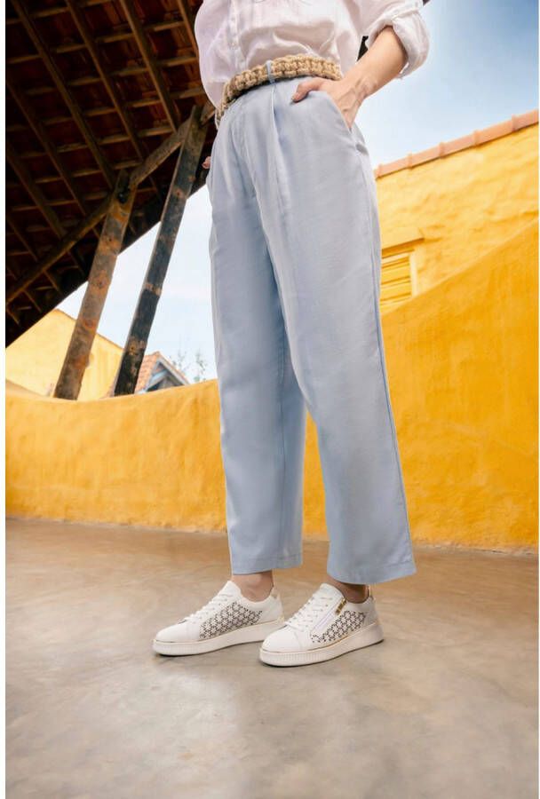 Remonte Plateausneakers vrijetijdsschoen veterschoen lage schoen met perforatie