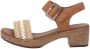 Remonte Sandaaltjes blockhak plateau sandaal zomerschoen met bandage in jute-look - Thumbnail 7