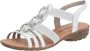 Remonte Sandalen sleehak zomerschoen sandaal met elastische banden - Thumbnail 15