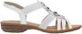 Remonte Sandalen sleehak zomerschoen sandaal met elastische banden - Thumbnail 16