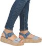 Remonte Sandaaltjes Elisabeth Hurley-Collection Sleehak zomerschoen sandaal met bandjes en bekleed plateau - Thumbnail 17
