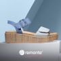Remonte Sandaaltjes Elisabeth Hurley-Collection Sleehak zomerschoen sandaal met bandjes en bekleed plateau - Thumbnail 15
