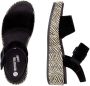 Remonte Sandaaltjes Elisabeth Hurley-Collection Sleehak zomerschoen sandaal met bandjes en bekleed plateau - Thumbnail 13