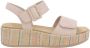 Remonte Sandaaltjes Elisabeth Hurley-Collection Sleehak zomerschoen sandaal met bandjes en bekleed plateau - Thumbnail 13