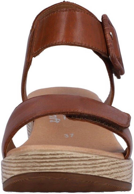 Remonte Sandaaltjes ELLE-Collection blokhak zomerschoen sandaal met klittenbandsluitingen