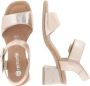 Remonte Sandaaltjes ELLE-Collection blokhak zomerschoen sandaal avondschoen met klittenband - Thumbnail 12