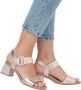 Remonte Sandaaltjes ELLE-Collection blokhak zomerschoen sandaal avondschoen met klittenband - Thumbnail 9