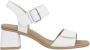 Remonte Sandaaltjes ELLE-Collection blokhak zomerschoen sandaal avondschoen met klittenband - Thumbnail 9