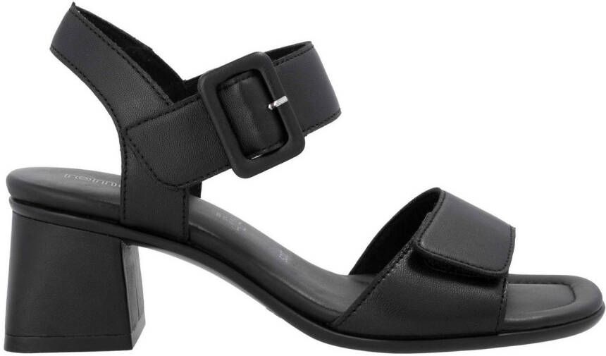 Remonte Sandaaltjes ELLE-Collection blokhak zomerschoen sandaal avondschoen met klittenband