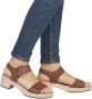 Remonte Sandaaltjes ELLE-Collection blokhak zomerschoen sandaal met klittenbandsluitingen - Thumbnail 3