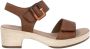 Remonte Sandaaltjes ELLE-Collection blokhak zomerschoen sandaal met klittenbandsluitingen - Thumbnail 9