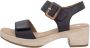 Remonte Sandaaltjes ELLE-Collection blokhak zomerschoen sandaal met klittenbandsluitingen - Thumbnail 8