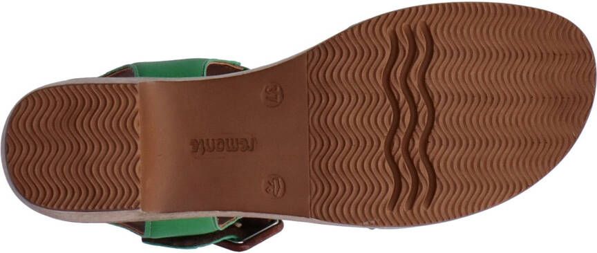 Remonte Sandaaltjes ELLE-Collection blokhak zomerschoen sandaal met klittenbandsluitingen
