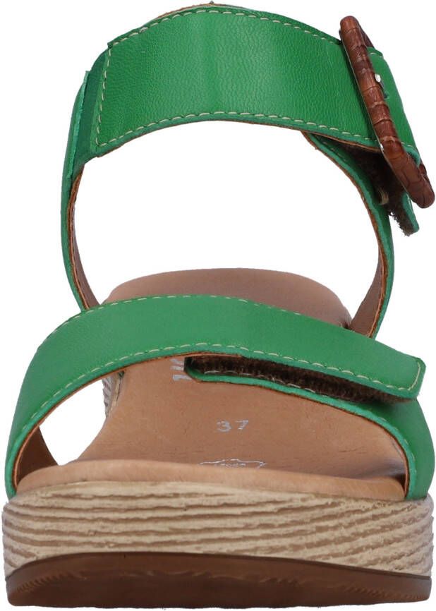 Remonte Sandaaltjes ELLE-Collection blokhak zomerschoen sandaal met klittenbandsluitingen