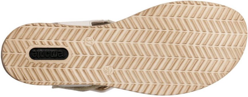 Remonte Sandaaltjes ELLE-Collection zomerschoen sandaal comfortschoen met klittenband onder de siergesp